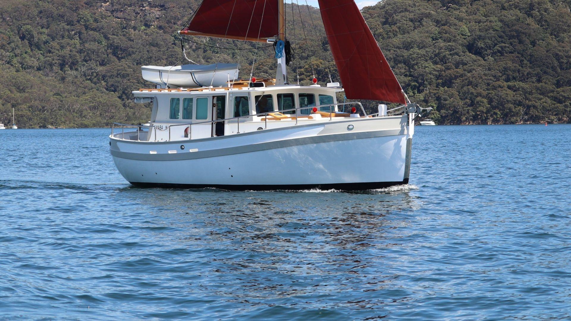 2022 Timber Motor Sailer 'Awaba' - Instructions to Sell